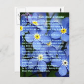 9月についての興味深い事実 ポストカード (正面/裏面)