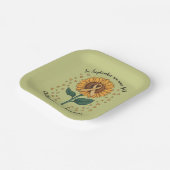 9月に我々は衣服金ゴールド小児癌を認識 ペーパープレート (傾斜あり)