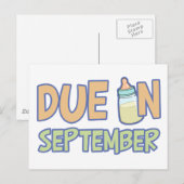 9月に期限 ポストカード (正面/裏面)