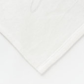 9月に私たち衣服ティール(緑がかった色)紫リボン自殺Pr フリースブランケット (角)