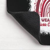 9月に私たち衣服ブルゴーニュ鎌細胞淡水 マウスパッド (コーナー)