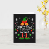 9月のクリスマス分隊の衣装小妖精や小人サングラス カード (黄色い花)