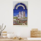 9月のファシミール:ブドウの収穫 ポスター (キッチン)