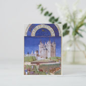 9月のファシミール:ブドウの収穫 ポストカード (スタンド正面)