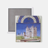 9月のファシミール：ブドウの収穫 マグネット (正面/裏面)