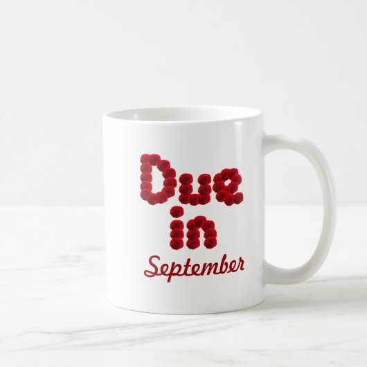 9月のマグカップに期限 コーヒーマグカップ (右)