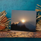 9月の日の出 フォトプラーク (側面)