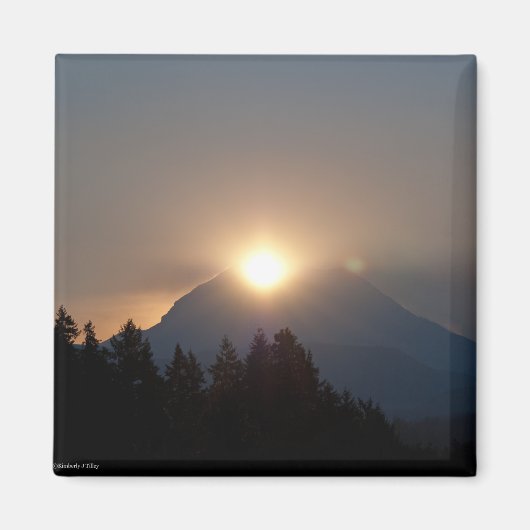 9月の日の出 マグネット (正面)