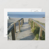 9月の海岸 ポストカード (正面/裏面)