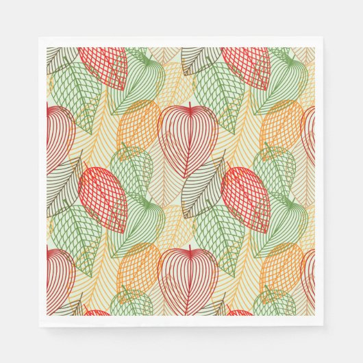 9月の紅葉 スタンダードランチョンナプキン (正面)