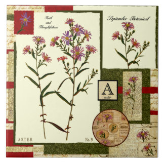 9月の花 タイル