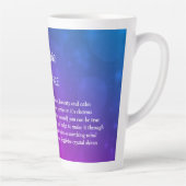 9月の誕生石サファイアデザイン カフェラテマグ (右)