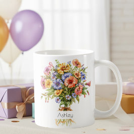 9月の誕生花マグ | シオン コーヒーマグカップ