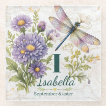 9月の誕生花 アスターとトンボ