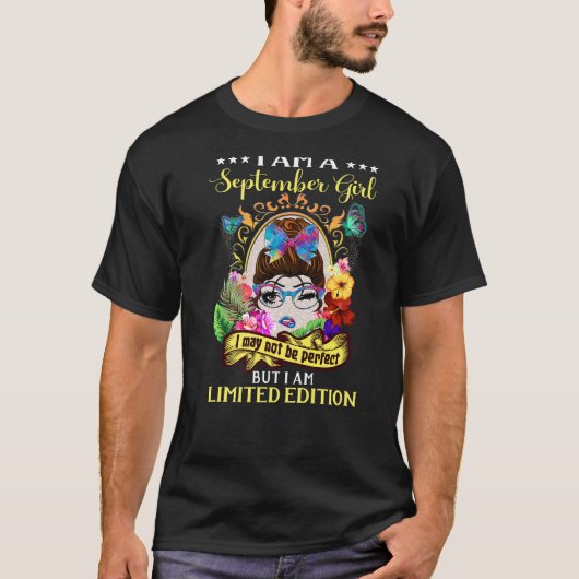 9月の《星座》乙女座誕生日は完璧ではない Tシャツ (正面)