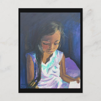 9月はがき2：女の子読のブレナン・センター ポストカード