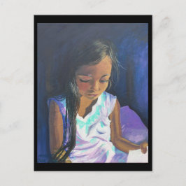9月はがき2：女の子読のブレナン・センター ポストカード