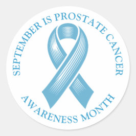 9月は前立腺がん認識度月 ラウンドシール