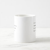 9月コーヒーマグタイポグラフィ詩的ドライ離れー コーヒーマグカップ (中央)