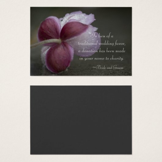 9月チャーム結婚チャリティー優遇制度 (正面&裏面)