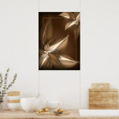 9月ブラウンプリント ポスター (キッチン)