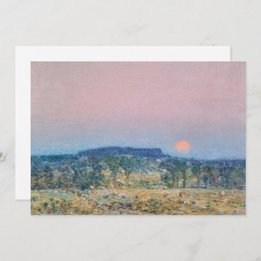 9月ムーンライズ | Childe Hasssam (正面/裏面)