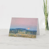 9月ムーンライズ | Childe Hasssam カード (正面)