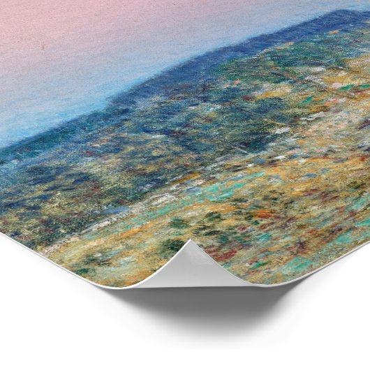 9月ムーンライズ | Childe Hasssam ポスター (角)