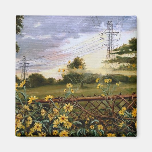 9月上旬の夕べサンセット マグネット (正面)