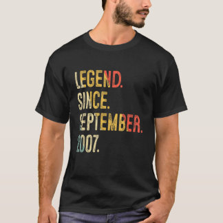 9月以来15歳15誕生日伝説 Tシャツ