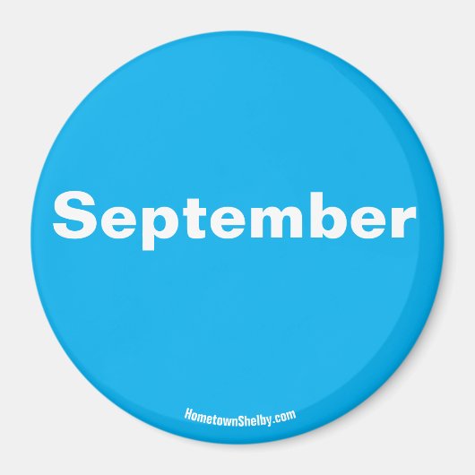 9月磁石 マグネット (正面)