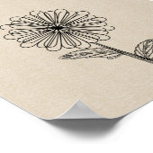 9月花ポスター用Aster ポスター (角)