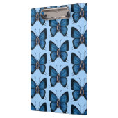 9月誕生ブルーサファイアバタフライパターン クリップボード (左)