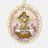 9月誕生日エンジェルオーナメント セラミックオーナメント (左)