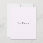 9月誕生月フラワーアスターパーソナライズされた (裏面)