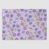 9月誕生月フラワーアスター朝顔 薄葉紙 (正面)