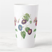 9月誕生月ヴィンテージ花ラテマグ カフェラテマグ (正面)