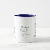 9月誕生月花朝栄光ギフト マグカップ (中央)