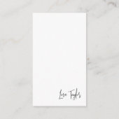 9月誕生月花 エンクロージャーカード (裏面)