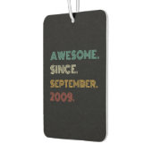 9月贈り物 カーエアーフレッシュナー (左)