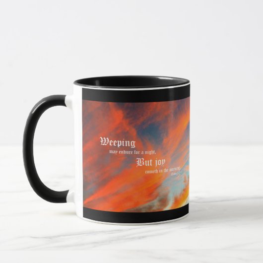 9月雨天予報30:5 マグカップ (左)