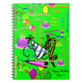 9月1日子供の誕生日 ノートブック (正面)