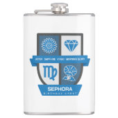 9月1日〜22日お誕生日クレスト™ フラスク (正面)