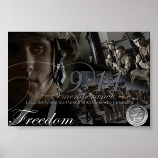 9月11日のポスターを思い出す ポスター (正面)