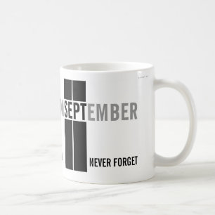 9月11日のマグを覚えて下さい コーヒーマグカップ