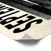 9月11日の追悼式 ポスター (角)