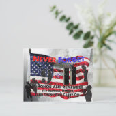 9月11日を決して忘れるな ポストカード (スタンド正面)