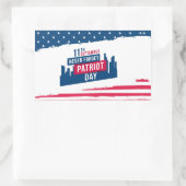 9月11日ステッカー 長方形シール (バッグ)