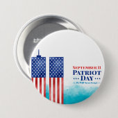 9月11日パトリオットの日忘れ 缶バッジ (正面&裏面)