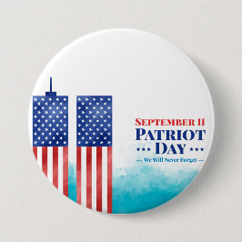 9月11日パトリオットの日忘れ 缶バッジ
